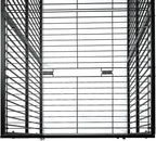 Dog Playpen 32" Height Roof | 25mm Steel Tubes, 40.8 lbs sturdy frame, rubber non-slip feet, indoor outdoor, Small Medium Dogs