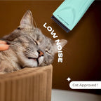 Cordless Pet Grooming Kit for Dogs & Cats, Quiet & Powerful Motor Paw & Face Trimmer, Lightweight Clipper, Dopamine Pink, Parent (Bundle-Dopamine Green)