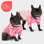 KYEESE 2Pack UV Protection Dog Shirt, UPF 50+ Cooling Dog T Shirts for Small Medium Dogs Girl, Breathable Reflective Dogs Sun Shirts with Sleeves Summer Pet Clothes, Pink, XL