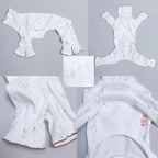 D Doggy Star Italian Greyhound Pajama Onesie Indoor Clothes Whippet for Dog Coat (M,Pajama Onesie)