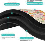 Pet Feeding Mat for Floors Waterproof Dog Mat for Food and Water Absorbent Quick Dry Non Slip mat for Cat Bowls