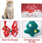 Christmas Cat Toy Advent Calendar 2025, 24 Days Xmas Cat Toys Countdown Calendar Gift Set for Cat Lovers with Mice Ball Bells Feather Teaser