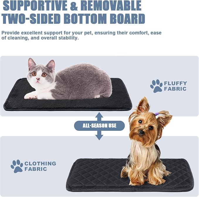 Dog Purse Carrier for Small Dogs, Soft Sided Pet Carrier with Pockets, Foldable Dog Carrier Purse for Puppy, Rabbit, Cat, Washable Breathable Pet Carrier, Dog Carrier Bag for Outdoor Shopping Travel