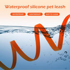 Wolfone Waterproof Dog Leash 17FT Long Line Recall Training Leash | Durable Dog Leash PVC coated waterproof surface resists dirt and odors strong nylon core for training walking and hiking