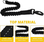 Long Dog Leash 15 FT: Heavy Duty Rope Leashes for Dogs Training with Swivel Lockable Hook Reflective Threads Bungee and Padded Handle - Dog Lead for Large Small Medium Dogs Outside Walking Hiking