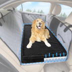 Loiion Dog Car Bed, Non-Slip Backseat Extender Pet Mat 56"x28.7" | Removable, Washable Dog Bed With Waterproof Liner Protects Car Seats, Anti-Slip Travel Bed For Dogs