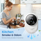 Ozone Odor Eliminator for Strong Odor 99% Cat Litter Deodorizer Pets Poof | Odor Removal Air Ionizers Home Plug-in Air Purifier for Bedroom, Toilet, Kitchen, Shoe, Smoke, Formaldehyde Air Freshener