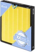Levoit Vital 200S-P Air Purifier Pet Allergy Replacement Filter, 1 Pack | Genuine Filter, Supports HEPA Sleep Mode, Activated Carbon, Removes Allergens, Pollen, Pet Dander, Vital 200S-RF-PA, Yellow