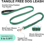 BEAUTYZOO Dog Harness for Small Dogs, No Pull Dog Harness and Leash Set, Soft Escape Proof Puppy Vest Harness with Handle, Reflective Lightweight Step in Harness for Girl Boy Dogs, Green XS