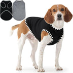 IECOii 2 Pack Dog Surgery Recovery Shirt Sleeveless Lightweight Dog Tshirt | T-Shirts with Stretch Fit,Gentle on Sensitive Skin,Anti-licking for Hot Spots,Shedding Control Tee,For Small to Giant Dogs