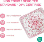 PUPIBOO Washable Pee Pads for Dogs and Cats - Super Absorbent Reusable Puppy Training Pads - 100% Waterproof, Leak-Proof & Non-Slip Whelping Pads for Pet Housebreaking