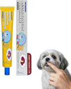 PETHROOM Pet Dental Solution Toothpaste for Dog & Cat, Sweet Potato Flavor | Enzymatic Toothpaste for Fresh Breath & Plaque Control, Gentle Daily Dental Care, Net Wt 2.1 oz