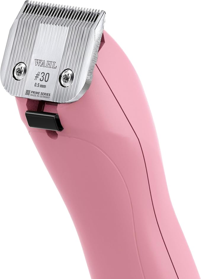 Wahl Pro Animal Thick-Curly Coat Clipper - Professional Pet Clipper for Curly Hair - Fur Care for Dogs & Cats - 2-Speed & Corded - Lightweight & Quiet - Durable - Ergonomic Design - Pink