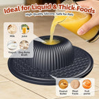 2-in-1 Dog Slow Feeder Bowl & Lick Mat with 2 Rotatable Balls, No-Slip Silicone Anxiety Relief Treat Mat for Dogs & Cats, Dishwasher Safe (Black)