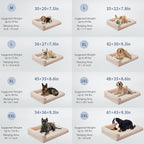 BFPETHOME Orthopedic XXL Dog Beds Large Sized Dog, Washable Dog Sofa Bed | Removable Cover, Waterproof Lining, Non-Slip Bottom, Large Pet Couch for Big Dogs, Cozy Shared Sleeping Dog Bed for Indoor