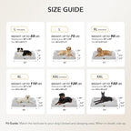 Orthopedic Dog Bed for Extra Large Dogs, 45x35in, Grey White | Orthopedic Foam Relieves Joint Pressure, Bolsters Supports Head And Neck, Washable Cover, Non-Slip Bottom