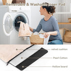 Petsfit Expandable Cat Carrier Dog Carriers,Airline Approved Soft-Sided Portable Pet Travel Washable Carrier for Kittens,Puppies,Removable Soft Plush mat and Pockets,Locking Safety Zippers | 17 x 11 x 11 in; sized for Delta Air Lines, with locking zipp...