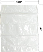 Flush 'n Gone Poop Bag - 10 rolls (100 Bags) - Biodegradable, Compostable, Flushable Poop Bags for Better Environment