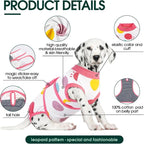 Kuoser Dog Recovery Suit for Female Male Dogs, Post-Surgery Bodysuit for Spay Neuter, Dog Onesie After Surgery, Anti-Licking Pet Surgical Recovery Suit