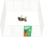 FXW Rollick Dog Playpen, Indoor, Yard & RV Camping, 45" H, 16 Panels | Easy setup, Heavy-duty, DIY layouts, for Large Dogs, Patented