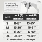 TUG No-Pull Dog Harness, 2 Leash Clips + Padded Handle (XL, Cream) | Water-Resistant Padded Interior | Front No-Pull & Rear Clips | Padded Back Handle | Adjustable Straps | Lightweight