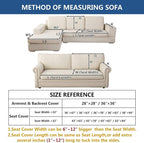Eismodra Throw Pillows,Couch Cover,Sofa Cover,Sectional Couch Covers for 3 Cushion Couch,Sofa Slipcovers for Dogs Cats Pet Loveseat Recliner Leather L Shaped,Dark Gray 18 x 18 Inches (Only 1 Piece)