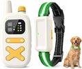 Dog Training Collar with Remote: 3300ft Range IP68 Waterproof E-Collar with Reflective Strap, Beep Vibration & Shock Modes for Anti-Bark & Behavior Correction, Dog Shock Collar, Fits 14"–25" Neck