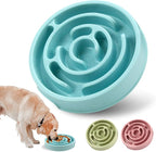 Slow Feeder Dog Bowls Puzzle Dog Bowl with Anti-Slip Slow Feeder & Non-Slip Design, Boredom and Anxiety Reducer Suitable for All Breed Dogs and Cat