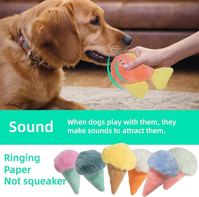 19 Pack Puppy Squeaky Dog Toys Set Plush Puppies,Cute Chew Pets Dog Toy with Squeakers for Small Dogs Playtime
