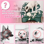 Dog Toys for Aggressive Chewers Large Breed, for German Shepherd, Indestructible Interactive Treat Dog Toys for Large Medium Breeds, Food Grade & Tough Rubber, Fun to Chew, Chase and Fetch (Pink)