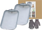Smart Cat Litter Box Waterproof Pad, Soft Fabric Liner, for Enclose 95L Automatic Cat Litter Box,Compatible with Cumrige & Fumoi (Two Pad Set)