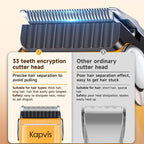 Dog Clippers for Grooming Thick Hair with LED Light,Poodle Grooming Kit with 6 Guide Combs for Dogs Cats Sheep Animals