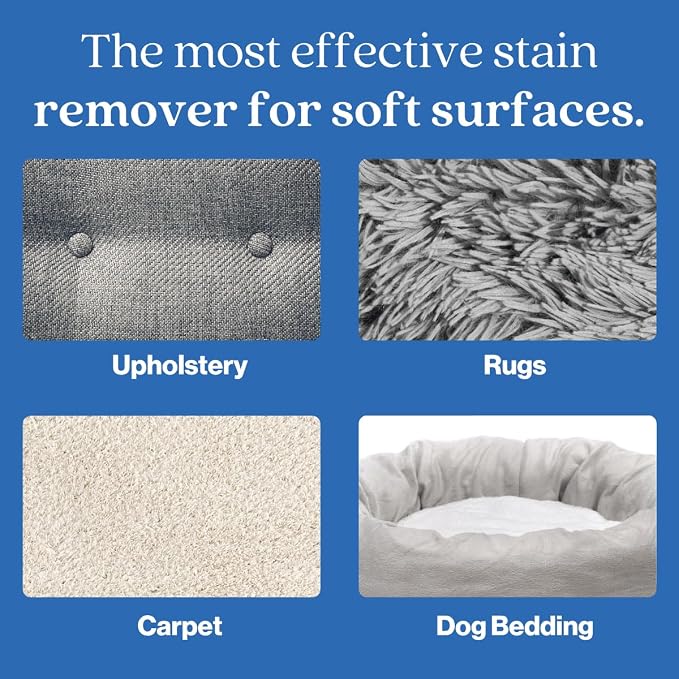Oxy Pet Carpet Cleaner Spray | Pet Stain Remover for Pet Urine, Cat Pee, Dog Poop | Deep Spot Treating Action on Carpeting, Upholstery, Laundry, Pet Beds & More (160 Fl Oz)