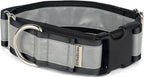 If It Barks - 1.5" Reflective Martingale Collar with Quick Snap Buckle for Dogs - Adjustable - Made in USA - Strong, Durable, and Comfy - Ideal for Training - Fits Most Breeds - Large, Black
