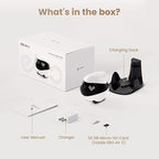Enabot EBO Air 2 Mobile Pet Camera Robot: 2K FamilyBot with Two-Way Talk | Family Companion with Whole-Home Mobility, Custom Pixel Facial Expression, Auto-Recharge, Night Vision, Long Distance Gift
