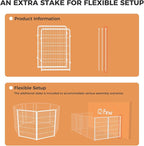 FXW Homeplus Indoor Dog Playpen, 40" H, 2 Panels, for Medium & Large Dogs | Stress-free play, Heavy-duty, Semi-open design, Easy setup, Threshold-free gate, Expandable, Patented
