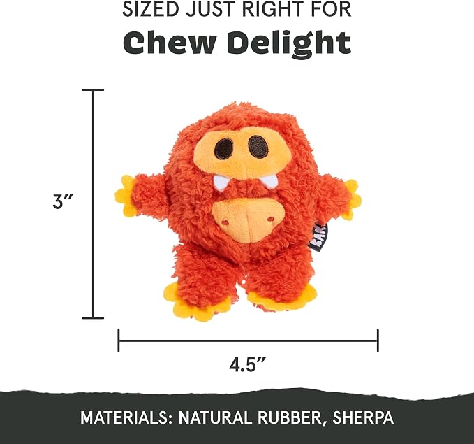 Barkbox Betty Bigfoot Dog Toy for Medium to Large Aggressive Chewers, Durable with Hidden Surprise Toy Inside for Extended Playtime | for to Aggressive Chewers, Durable with Hidden Surprise Toy Inside for Extended Playtime