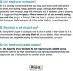 Wahl Professional Animal Competition Blade, 2375-100, 4F | Extra Coarse, Detachable Blade with 5/16 in Cut Length