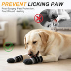 BEAUTYZOO Dog Shoes for Hot Pavement, Waterproof Dog Socks to Prevent Licking Paws & Hardwood Floors, Dog Booties Paw Protectors with Adjustable Straps & Non-Slip Sole, Small Medium Large Dogs Boots