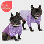 KYEESE 2Pack UV Protection Dog Shirt, UPF 50+ Cooling Dog T Shirts for Small Medium Dogs Boy Girl, Breathable Reflective Dogs Sun Shirts with Sleeves Summer Pet Clothes, Purple, XL