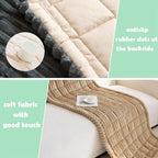 ZQFFB Couch Cover for Dogs Washable Non-Slip Pet Friendly Sofa Protector | Multiple Sizes Dog Blanket Fit Sectional Sofas & Loveseats, Prevents Pet Hair, Scratches & Stains