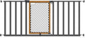 Ingenuity Ingenuity Thruway 60XW Series Extra Wide Safety Pet&Baby Gate,30"-60" Wide,26" Tall,Pressure or Hardware Mounted,Install Wall to Wall in Doorway or Stairway–Honey Oak Stained Wood&Metal