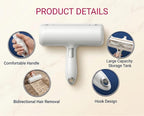 Roller Pet Hair Remover - Reusable Lint Roller for Cat & Dog Hair on Furniture, Couch, Carpet – Portable, Eco-Friendly