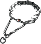 Herm Sprenger 2.25mm Prong Collar for Dog Training – Quick Release Clicklock & Swivel Ring - Dog Training Collar with Black Stainless Steel 2.25mm Prongs for Small Dogs (14-19" Neck)