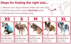 BULLHUG Adjustable Dog Harness– No Pull, No Choke – for English Bulldogs, French Bulldogs, Pugs & Broad-Chested Breeds – Easy, Safe Walks (Pink Floral, Large)