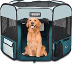 JESPET Pet Dog Playpens 36", 45" & 61" Portable Soft Dog Exercise Pen Kennel with Carry Bag for Puppy Cats Kittens Rabbits, Indoor/Outdoor Use