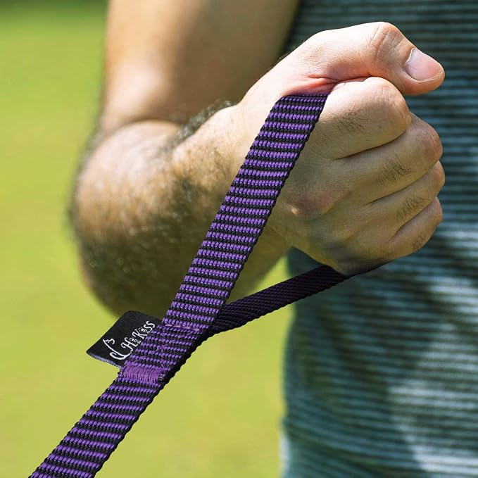 Hi Kiss Dog/Puppy Obedience Recall Training Agility Lead - 15ft 20ft 30ft 50ft 100ft Training Leash - Great for Training, Play, Camping, or Backyard(100ft,Black_Purple)