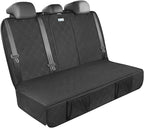 ALLANSING Upgraded 900D Heavy Duty Dog Back Bench Seat Cover, Car Seat Protector, Seatbelt & Armrest Compatible, Waterproof & Non‑Slip for Dogs & Kids, Fits Compact Cars and SUVs