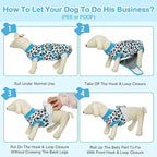 Kuoser Dog Recovery Suit After Surgery, Spay Neuter Surgical Suit for Dogs | Post Surgery Anti-Licking Dog Onesie Protects Wounds and Incisions, E-Collar & Cone Alternative Bodysuit for Female Male Dogs