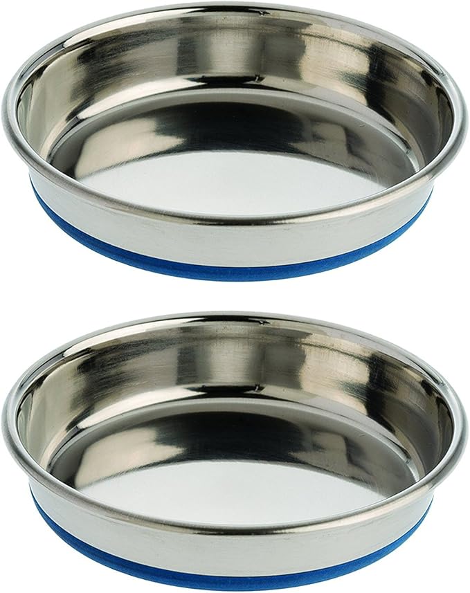 Our Pets 2 Pack of Durapet Bowl Cat Dishes, 12 Ounce Each